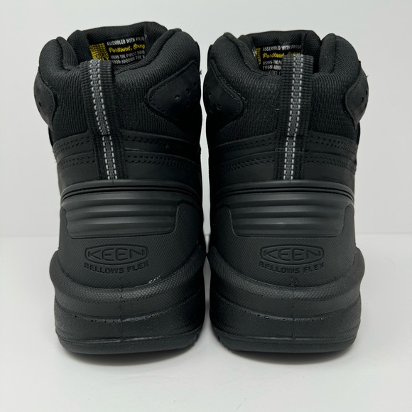 KEEN Men’s Portland 6” WP Carbon Fiber Toe Boots Utility Black Sz 11 D New $230 - Picture 7 of 14